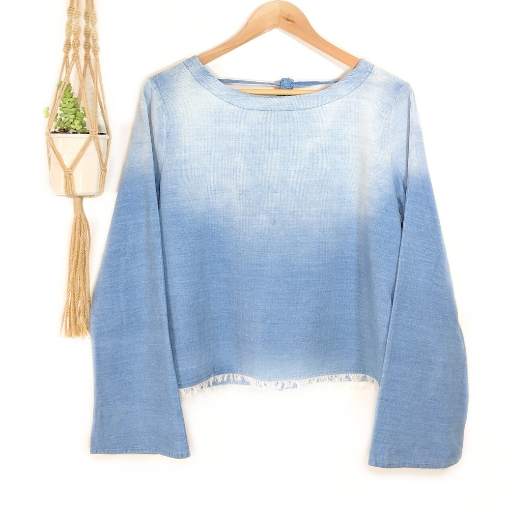 • anthro | cloth & stone •  button back top